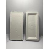 Milyoncum dekor amaçlı doğal taş görünümlü rengarenk dekoratif tuğla kolay montaj 6,5 cmx14.5 cm 20 adet GÜMÜŞ (Gümüş)