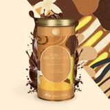 Mim And More 200 gr Vanilyalı Sıcak Çikolata Doğal Aroma ile Hızlı Hazırlanabilir Lezzet