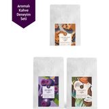 Mim and More 3 x 200 gr Caramelize Cookie&berry&coconut Aromalı Coffee Filtre Kahve 3'lü Set - Öğütülmüş Filtre Kahve