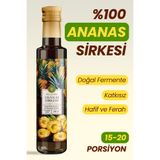 Mim and More Ananas Sirkesi - Doğal Fermantasyon, %100 Doğal, Katkısız, 250 ml