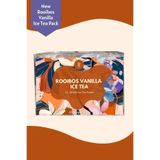 Mim and More Rooibos Vanilla Ice Tea Pack – Vanilyalı Rooibos Soğuk Çay Paketi 5x20 gr