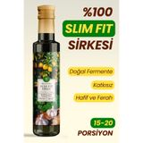 Mim and More Slim Fit - Maydanoz & Limon & Sarımsak Sirkesi, Doğal Fermantasyon, %100 Doğal, Katkısız, 250 ml