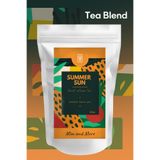 Mim and More Summer Sun Tea – Ananaslı Hibiskus Meyve ve Bitki Çayı 100 gr