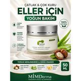 MİM Derma Shea El Kremi, %20 Shea Yağı İçeren Besleyici ve Nemlendirici, 50 ml