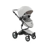 mima Xari Bebek Arabası Set (Gri Şase - Beyaz Ünite - Gri İç Ped)