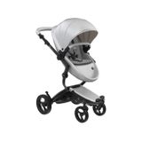 mima Xari Bebek Arabası Set (Siyah Şase - Gri Ünite - Gri İç Ped)