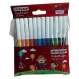 Mimaks 12 Renkli Keçeli Kalem Seti Ergonomik Tasarım ile Yaratıcılığınızı Keşfedin