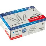 mimaks ataş no:6 jumbo 60mm 30 lu ataç na60 (48 paket) - Yok