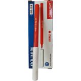 Mimaks Fiber Pen Ofis Tipi Keçeli Kalem 10'lu Paket - Kırmızı