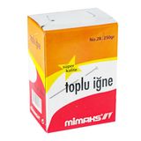 Mimaks Toplu İğne Süper Nikel 250Gr Ti250 (1 Paket)