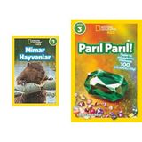 Mimar Hayvanlar & National Geographic Kids - Parıl Parıl! (2 Kitap Set)