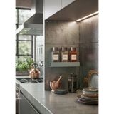 Mimari Form Window Grey Galvaniz Metal Baharatlık - Endüstriyel Depolama