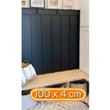 Mimes Iskandinav Duvar Çıtası 5 Adet 100 cm x 4 cm Dekoratif Duvar Çıtası Boyanabilir Duvar Dekoru Efsane