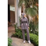 MİMİ Luxury Wear Kadın Tesettür Eşofman Takımı, Alt-üst Takım Fermuarlı