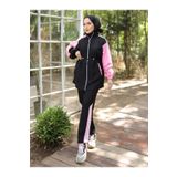 MİMİ Luxury Wear Tesettür Eşofman Takımı Fermuarlı Ikili Takımı