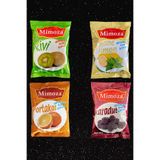 Mimoza Grip Çayı Toz Içecek Oralet Kivi Mentollü Nane Limon Portakal Karadut Aromalı Çay 4 Adet 1000 Gr.