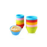 MİMOZA PARK 12 Adet Silikon Cupcake Mini Kek Kalıbı