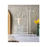 MİMOZA PARK Metal Standlı Tekli 450 ml Sıvı Sabunluk