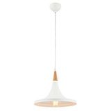 Mimoza Sarkıt E27 12w 32cm Metal Beyaz Avonni-av-4100-a6-bby Boyalı