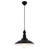 Mimoza Sarkıt E27 12w 35cm Metal Siyah Avonni-av-4100-m5-bsy Boyalı
