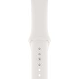 Mimtec Apple Watch 3 4 5 6 7 8 Se 38 40 41MM Kordon Kayış Bileklik Klasik Kaliteli Silikon - Beyaz