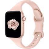 Mimtec Apple Watch Uyumlu 38MM 40MM 41MM 1/2/3/4/5/6/se/7/8/9 Se 2 Spor Kordon - Toz Pembe
