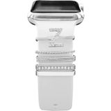 mimtec Apple Watch Uyumlu Harfli Charm Aksesuar Tüm Seriye Uyumlu Akıllı Saay Charm Z