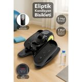 mimtec Eliptik Kondisyon Bisikleti - Dijital Göstergeli Egzersiz Aleti Taşınabilir Egzersiz Pedalı