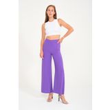 Mimya Mor Krep Bol Pantolon 5200
