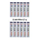 Min Kalem Ucu 0.7 Uc 2b Dereceli Cetvelli - 12 li Paket
