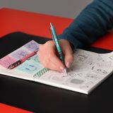 Min Silgi 3'lü Okul Seti- 0.7 Opal Mavi - Standart