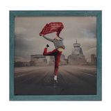 Mina Art AS 33x33 cm Çerçeveli Linen Baskı Tablo