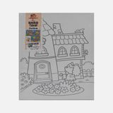 Mina Art Baskılı Tuval 25X35 Cm (4'Li Paket)