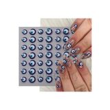 MİNA BEAUTY Nazar Boncuklu Tırnak Stickeri Tırnak Süsü
