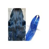 Mina Peruk Hair Tinsel Saç Simi - Ht06 / Mavi