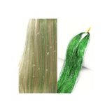 Mina Peruk Hair Tinsel Saç Simi - Ht13 / Koyu Yeşil