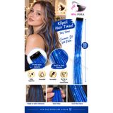 Mina Peruk Klipsli Hair Tinsel Saç Simi - LACİVERT HTK05