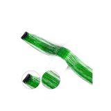 Mina Peruk Koyu Yeşil / Klipsli Hair Tinsel Saç Simi - Htk16