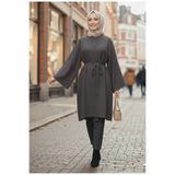 Mina Terzi&Butik Mina Salaş kol düğmeli tunik