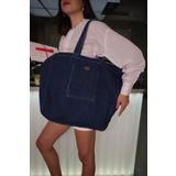 minaaise Kadın Lacivert Denim Çanta 29260