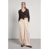 minaaise Kadın Taş Saten Şalvar Pantalon 31013