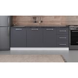 Minar 215 cm Mutfak Dolabı Beyaz Antrasit 215-A2-ALT Modül - Beyaz - Antrasit
