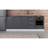 Minar 230 cm Mutfak Dolabı Beyaz Antrasit 230-A3-ALT Modül - Beyaz - Antrasit