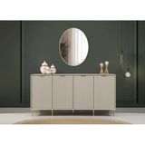 Minar Kale Luxe Konsol Aynalı Set - Kumtaşı