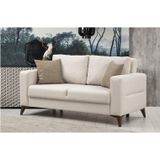 Minar Kristal 2'Li Koltuk Bej