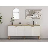 Minar Lotus Konsol Aynalı Set - Byz-Artısan