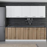 Minar Maison Beyaz Dore 3 245 cm Mutfak Dolabı