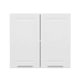 Minar Mutfak Modul Ust 2Dk1r 80Cm Dolap Beyaz Mebran C Beyaz
