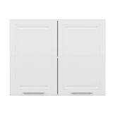Minar Mutfak Modul Ust 2Dk1r 90Cm Dolap Beyaz Mebran C Beyaz