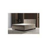 Minar Safir Baza+Baslik 140*200 Pedli Yatak Set- Bej